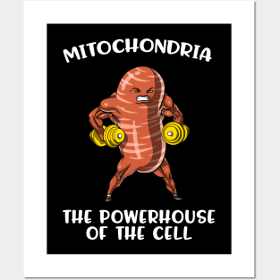 Biology Mitochondria Joke Posters and Art